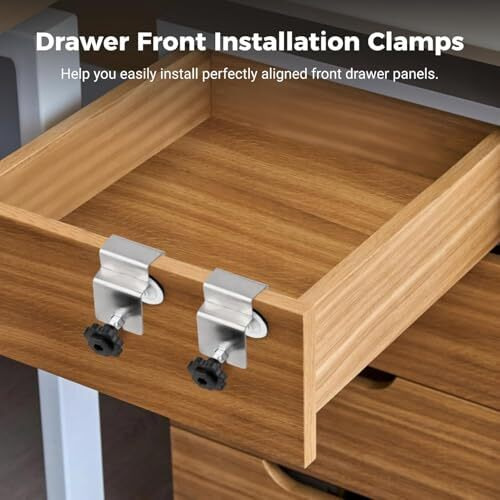2Pcs Stainless Steel C Clamp,Drawer Door Installation Tools,C-Clamps For Woodworking, Metalworking,With Soft Silicone Protective Pad