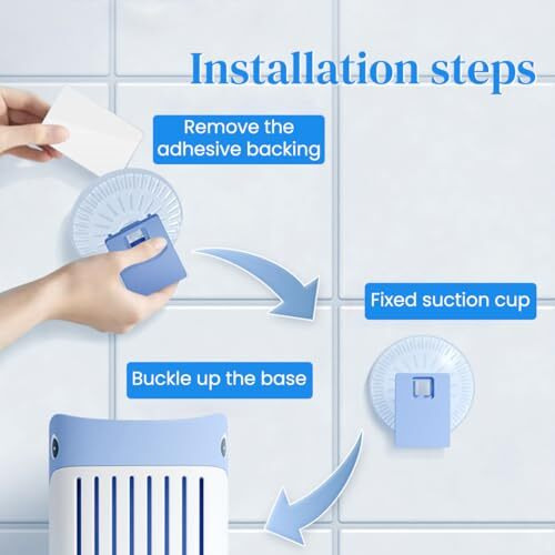 Hasthip 2 In 1 Double Sides Toilet Brush Toilet Brush, 16 Inch Flexible Silicone With Built-In Soap Dispenser, Suction Cup Drip Holder, Durable Tpr Bristles For Bathrooms, Efficient Cleaning, Blue