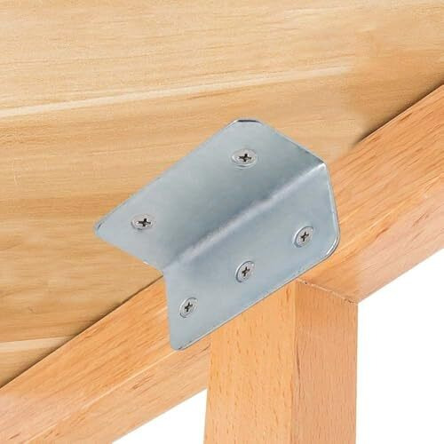 Volo L Angle Bracket For Reinforcing Chairs/Tables - Shelf Bracket 25Mmx25Mm Zinc Plated, L Shape Bracket For Solid Shelf Support, Joint Right Corner Brace (1 X 1 Inch) (25Mm (1"), 12)