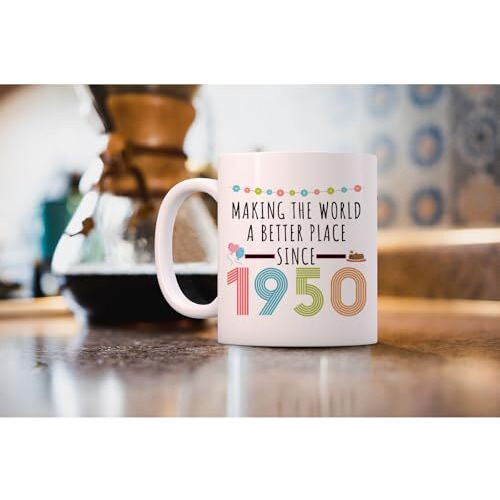 75Th Birthday Gifts For Men And Women - Funny Coffee Mug, 11 Oz - 1947 Gift Ideas For 75 Year Old