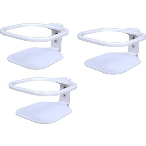 Makerv Wall Mount Bracket For Tp-Link Deco M4/ Deco E4, Wall Stand/Holder For Tp-Link Deco M4/ Deco E4 Mesh Wifi Router Plastic Screw Mount Pack Of 3