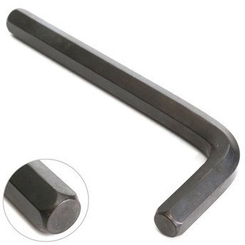 Tools-4-All Metal/Wood Steel L-Shaped Metric Hexagon Key Allen Wrench Spanner Stick Tool, 12Mm (Multicolor)