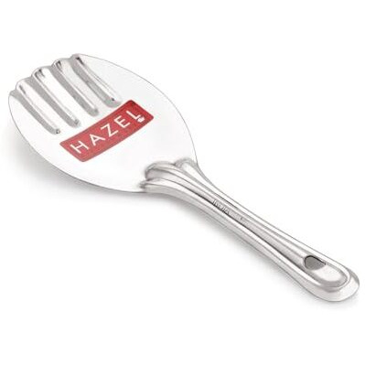 Hazel Stainless Steel Rice Panja Paddle Scooper Spatula Server Kitchen Utensils
