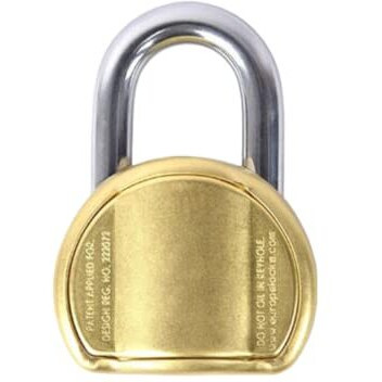 Europa L365Bm Dimple Key Lock (Brass)