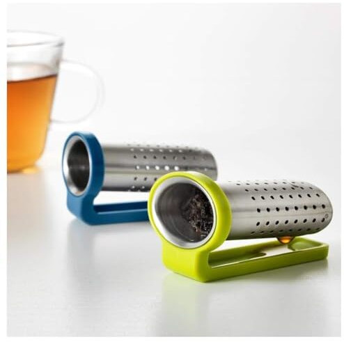 Ikea Sakkunnig Stainless Steel Tea Infuser Simply Hang On The Cups Edge Pack Of 1(Multicolor)