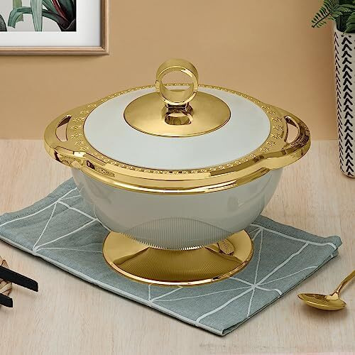 Selvel Milano Inner Steel Casserole Set Of 3 (1700Ml, 1100Ml, 600Ml)|Bpa Free|Advanced P.U. Insulation| Hot Box For Kitchen | Keeps Food Hot & Fresh Chapati, Roti, Biryani And More (Repose Grey)