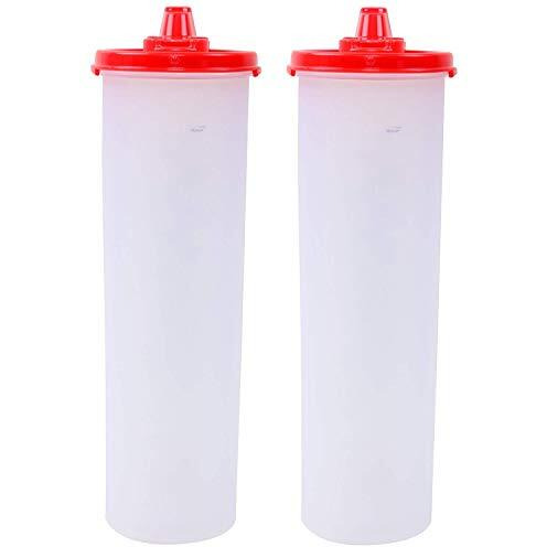 Nayasa Plastic Oil Dispenser 1000 Ml Set Of 2 Red