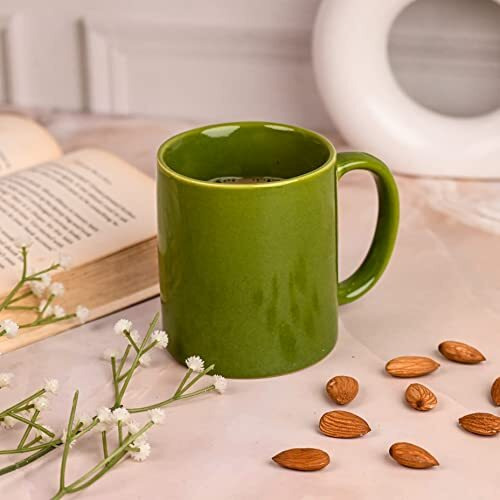 Anwaliya Fauna Series Coffee Cup Set | Microwave And Dishwasher Safe Coffee And Tea Mugs, Tea Cup | Chip Resistant, Tea Cups Set Ideal For Home And Office Daily Use, Set Of 6 (300 Ml, Multicolor)