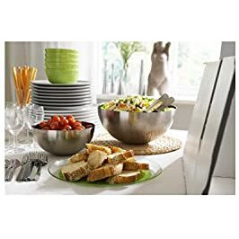 Ikea Stainless Steel Serving Bowl (28 Cm/11 Inch)
