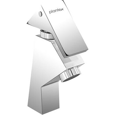 Plantex Pure Brass Pri-303 Pillar Cock Tap For Wash Basin With Teflon Tape/Tabletop Basin Tap With 7 Year Warranty By Plantex (Mirror Chrome Finish)