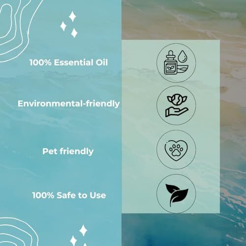 Air-Roma Aqua Bliss Car Perfume Hanging Pod 10Ml | Natural Essential Premium Fragrance Oils In Glass Bottle With Wooden Diffuser Lid | Long Lasting Car Air Freshener Scent | Lasts Up To 45 Days