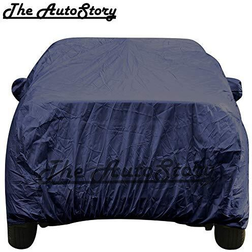 The Autostory 190 Taffeta Water Resistant Car Body Cover Compatible With Maruti Zen Estilo With Mirror Pockets (Navy Blue)