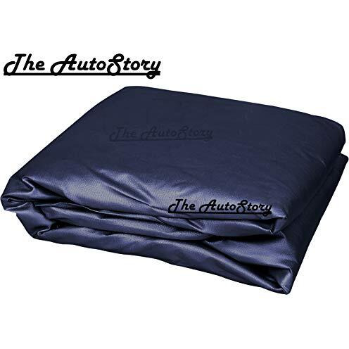 The Autostory 190 Taffeta Water Resistant Car Body Cover Compatible With Maruti Zen Estilo With Mirror Pockets (Navy Blue)