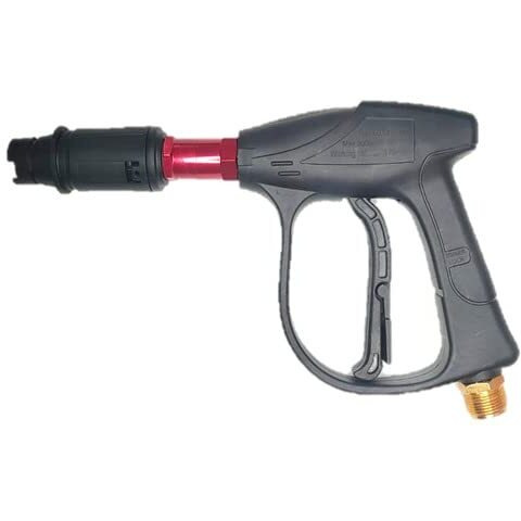 Starq 360 Brass Connector For Car Pressure Washer Gun Head For 360 Rotation Of Head Spray Gun (Red)