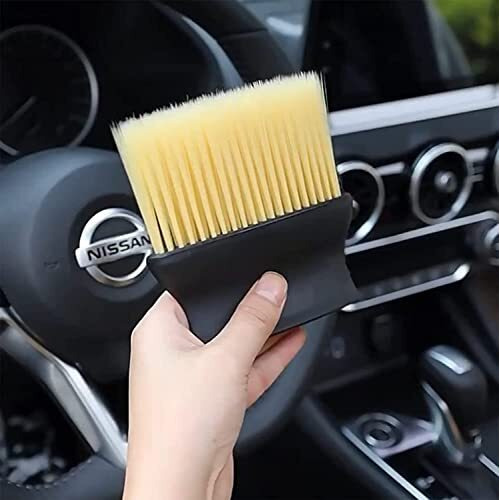Epsilon Car Interior Ac Vents Cleaning Brush Soft Duster Interior Cleaning Detailing Accessories Dusting Tool For Automative Accessory Car Cleaning Brush For Car Dashboard Dust Dirt Cleaning Gadget