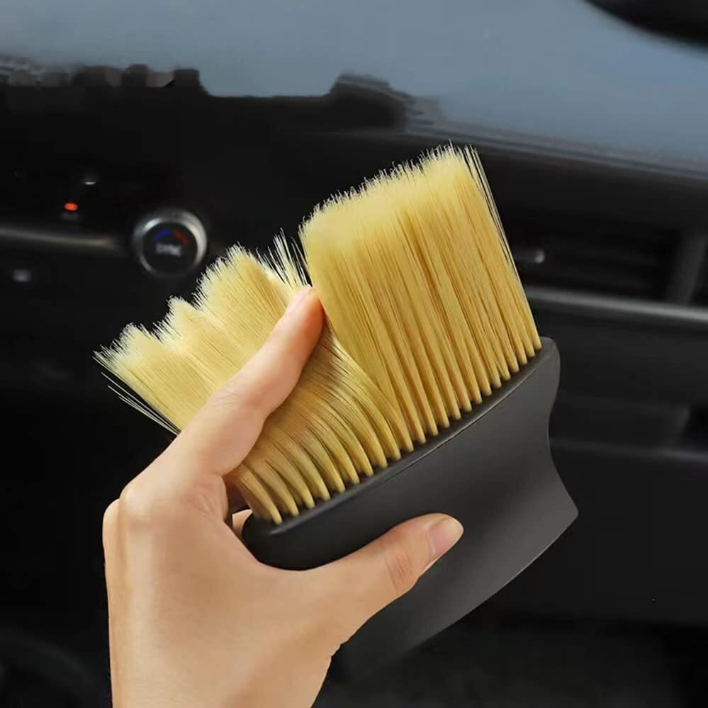 Epsilon Car Interior Ac Vents Cleaning Brush Soft Duster Interior Cleaning Detailing Accessories Dusting Tool For Automative Accessory Car Cleaning Brush For Car Dashboard Dust Dirt Cleaning Gadget