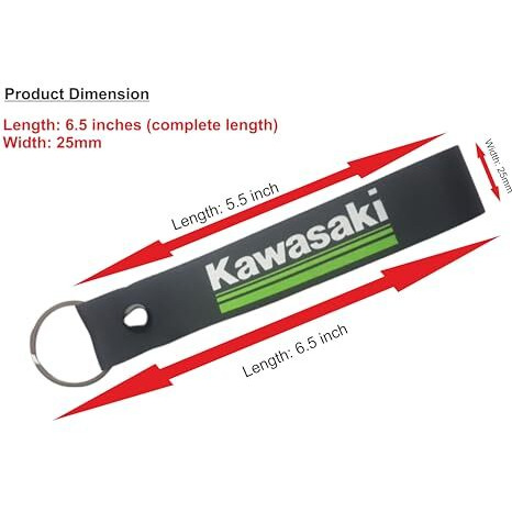 Wristid Polyester Printed Lanyard Keychain Tag For Bike Riders Motorcycles Sports Bikes And Cars Pack Of 1 On Amazon,Multicolor