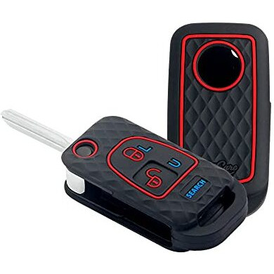 Keycare Silicone Key Cover Compatible For Mahindra Bolero Flip Key (Black)