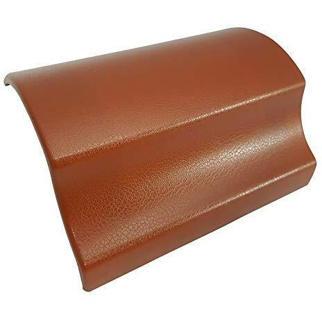 Cvanu Car Interior Leather Textured Vinyl Wrap Sticker Decal Film Self Adhesive, Brown Cv-64 12''X36''Inch