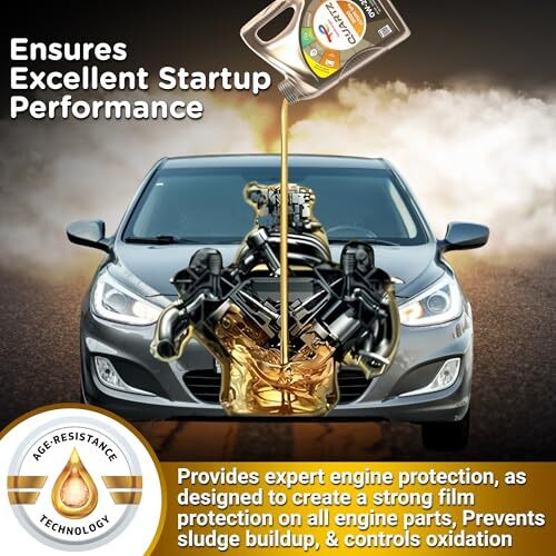 Totalenergies - 0W20 Engine Oil - Quartz 9000 Future Gf6 -Api Sp - Fuel Economy Formula - Fully Synthetic Engine Oil For Cars - 3.5L