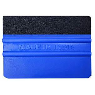 Vadda Vinyl Plastic Car Squeegee Decal Wrap Applicator Soft Felt Edge Scraper (Pack Of 1)