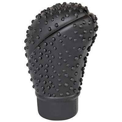 Delhi Traderss Silicone Oval Nonslip Car Gear Shift Knob Cover Coller (Black), Plastic