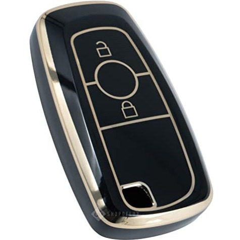 Shopoflux Tpu Key Cover Compatible With New Ford Ecosport Titanium (Black Tpu Pack 1)
