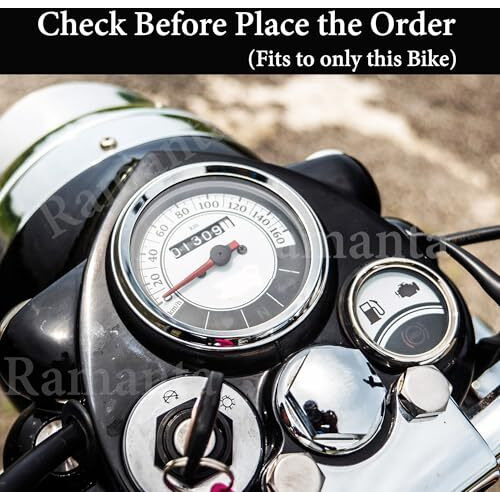 Ramanta Bullet Metal Handle Bar Ends, Heavy Handlebar Weights Compatible // Suitable Only With Bs3, Bs4 & Bs6 Re Bullet Classic, Electra & Standard Motorcycles - (Model Year 2021, 2 Pieces, Black)