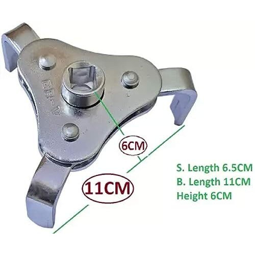 Inditrust New Heavy Duty Two Way Oil Filter Wrench Range 63-102Mm Double Sided Speciality