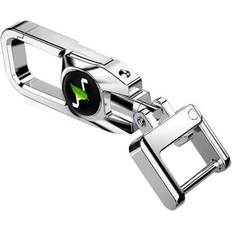 Greenworld Silver Color Fob Key Heavy Duty Keychain Compatible With Seltos Sonet Carens Sutable For All Car (Only Keychain)