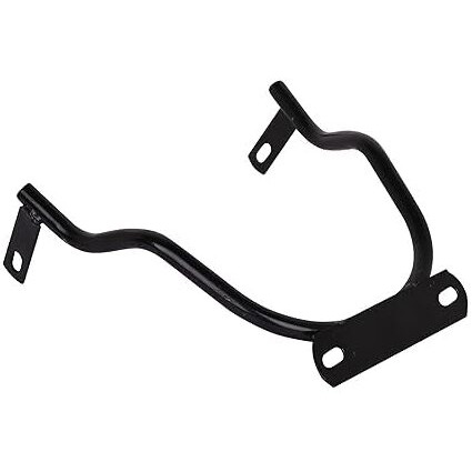 Grandbiker Front Fender Number Plate Holder For Pulsar N160 (Black)