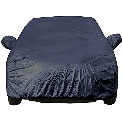 Autofact Car Body Cover Compatible For Maruti Fronx. With Mirror Pockets (Navy Blue)