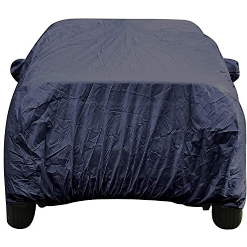 Autofact Car Body Cover Compatible For Maruti Fronx. With Mirror Pockets (Navy Blue)