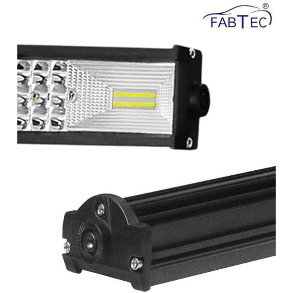 Fabtec 96 Led 21 Inch Car Led Fog Lights High Power Led Bar Light Spot + Flood Beam Cree Led Fog Light Beam Light Off-Roading For All Cars Bar Light (White)