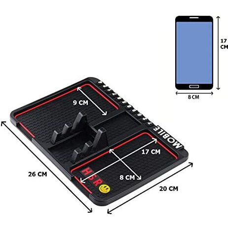 Hsr Car Accessories Multifunction Phone Gps Holder Anti-Slip Silicone Pad And Car Mobile Holders For Car Dashboard