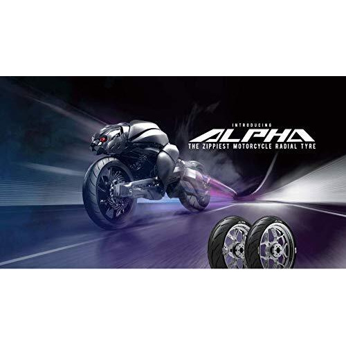 Apollo Tyres Alpha S1 140/60% R17 63H Steel Belted Radial Tubeless Rear Tyre