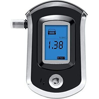 Thermomate Digital Alcotest Alcohol Breathalyzer Tester Test Breath Analyzer Detector