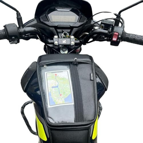 Sahara Seats Compatible With Sp125 Half Pocket Tank Cover With Mobile Holder Black