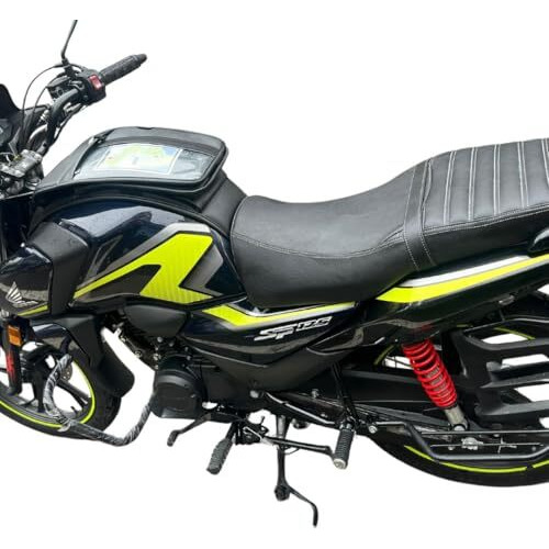 Sahara Seats Compatible With Sp125 Half Pocket Tank Cover With Mobile Holder Black