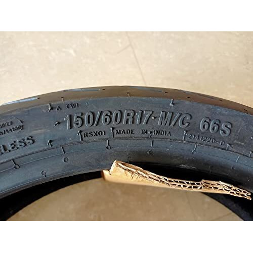 Mrf 150/60% R17 66S Revz- C1 Tubeless Bike Rear Tyre