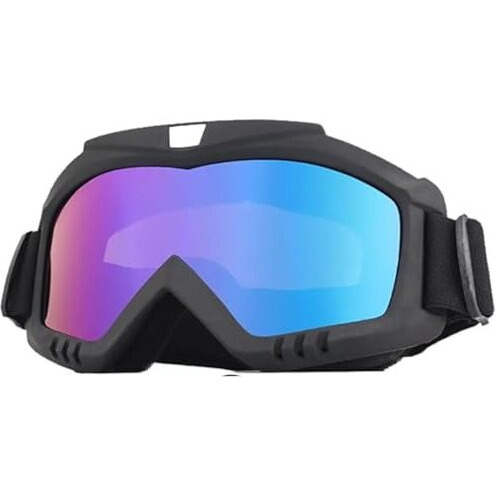 Hudux 1 Pack Dirt Bike Goggles, Motorcycle Goggles, Atv Goggles, Riding Goggles, Ski Goggles, Windproof Glasses, Racing Goggles