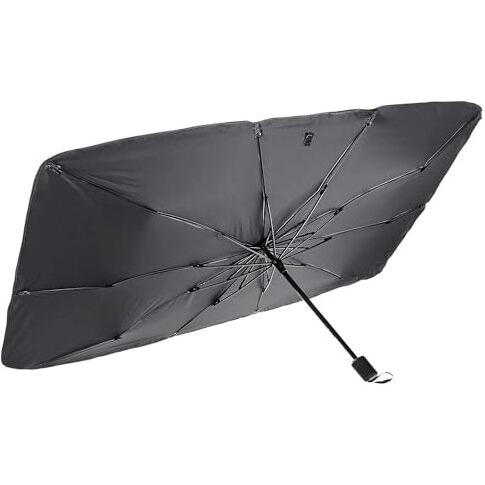 Navaliya Car Windshield Sun Shade Umbrella, Foldable Car Sunset Umbrella Cover Car Front Window Protection Yourself And Car Summer Heat Protector (Pack Of 1)
