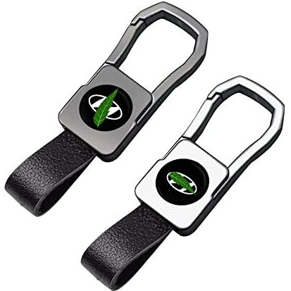 Greenworld Metal Scratch Proof Fob Key Heavy Duty Keychain Compatible With Hyun-Dai Creata/Verna/Venue/I10/I20/And All Hyuan-Dai Model Car (Black)