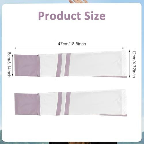 Sannidhi Hand Cover Arm Sleeves For Women, Uv Protection Arm Sleeves, Upf 50+ Sun Protection Gloves For Women, Close Fit Summer Arms Sleeve For Bike, Golf, Hiking, Driving - Quick Dry, Breathable