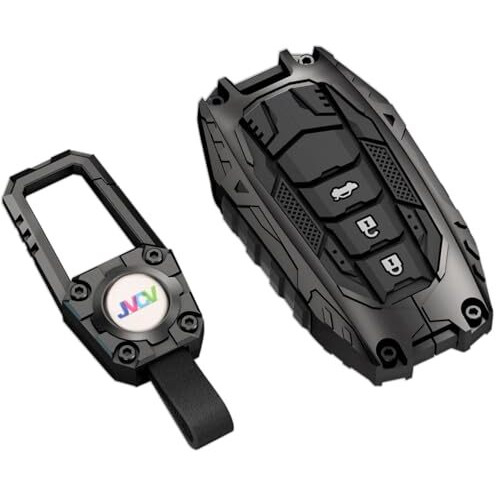 Jvcv Zinc Alloy Metal Key Cover Compatible With Toyota Fortuner, Hilux, Innova Crysta, Fortuner Legender, Innova Hycross, Land Cruiser 2B/3B Smart Key