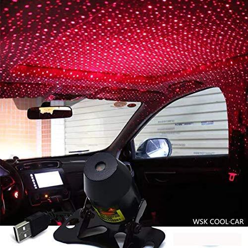 Automaze Interior Car Roof Full Projection Laser Usb Atmosphere Ambient Star Light Led (K7 Without Remote)