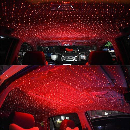 Automaze Interior Car Roof Full Projection Laser Usb Atmosphere Ambient Star Light Led (K7 Without Remote)