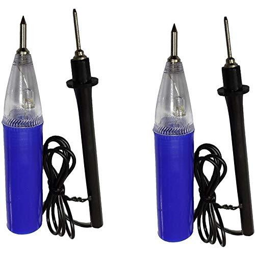 Inditrust 2Pcs Of Continuity Tester To Check All Cables Cords & Wires Analog Multimeter (Yellow 4000 Counts), Corded Electric