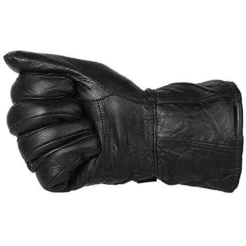 Alexvyan Anti Slip (Inside Fur) Snow And Wind Proof Soft Warm Winter Gloves For Riding, Cycling, Byke, Bike, Motorcycle For Men Boy (Imported Leather)