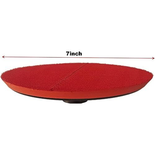 Inditrust 7Inch Wool Pad And 7Inch Backing Pad With M14 Adaptor Vehicle Polisher